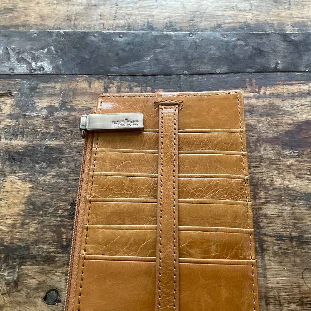 Hobo brand tan leather card case - Picture 4 of 7
